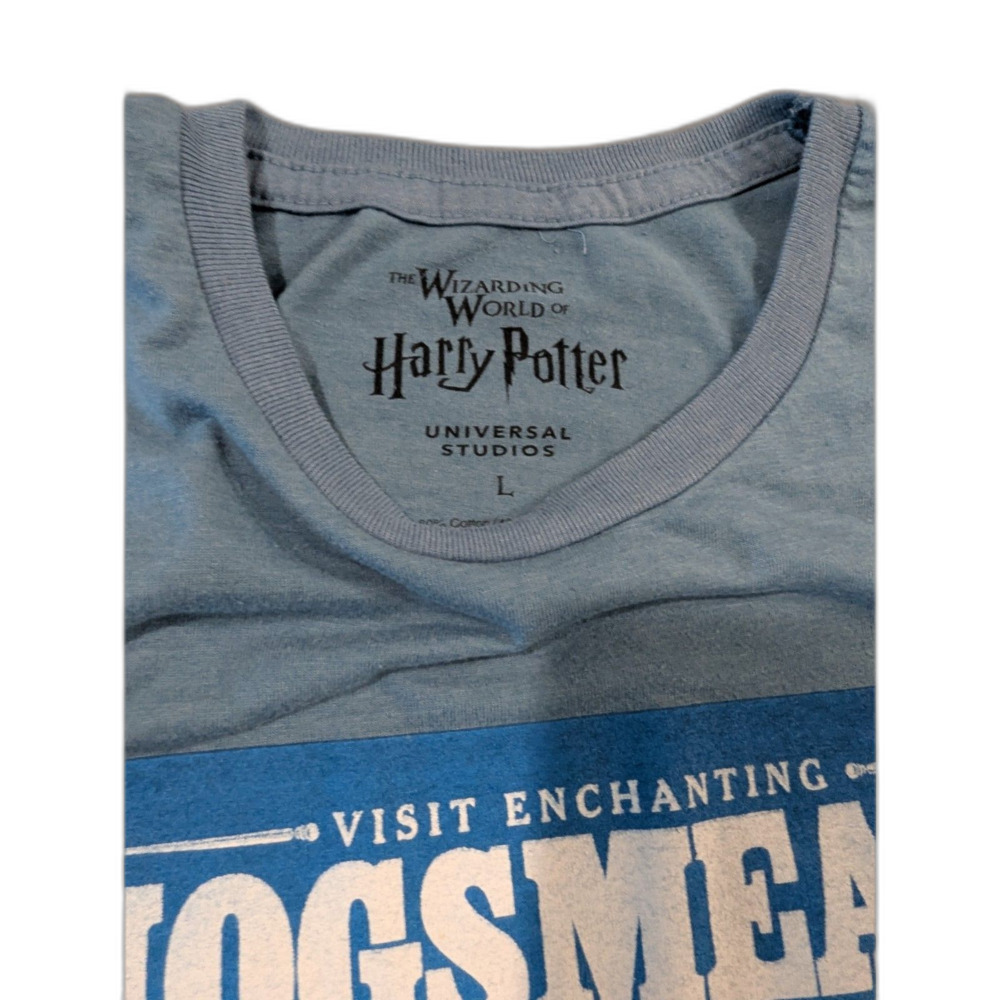 Harry Potter Universal Studios Exclusive Hogsmeade Graphic T-Shirt L - Picture 4 of 5